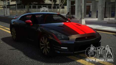 Nissan GT-R R35 JHR S7 para GTA 4