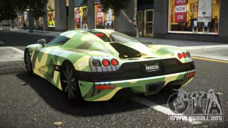 Koenigsegg CCX BQP S8 para GTA 4