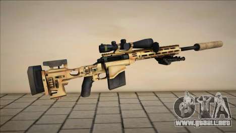 Nuevo modelo de rifle de francotirador para GTA San Andreas