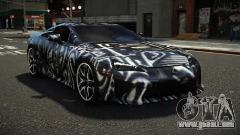 Lexus LFA JHK S6 para GTA 4