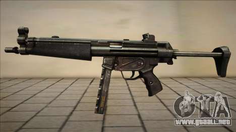 Mp5 Cromo para GTA San Andreas