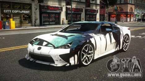 Lexus LFA JHK S5 para GTA 4