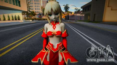 [Fate: Grand Order] Mordred Pendragon para GTA San Andreas