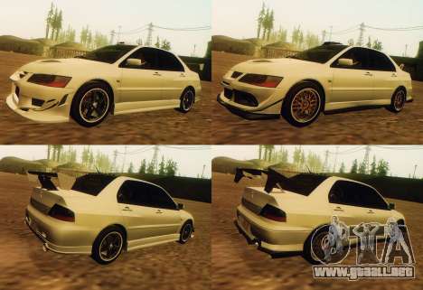 Mitsubishi Lancer Evolution IX FQ-360 2007 para GTA San Andreas