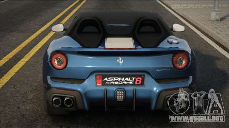 Ferrari F60 America para GTA San Andreas