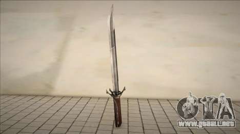 Espada de Corvo de Dishonored para GTA San Andreas