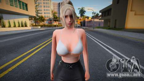 Muchacha joven en el estilo de CA 6 para GTA San Andreas