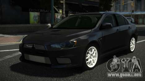 Mitsubishi Lancer Evo X UJF para GTA 4