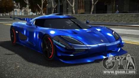 Koenigsegg Agera One RWZ S3 para GTA 4