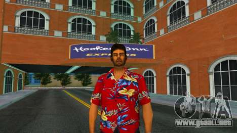 Modern palm shirts for Tommy v1 para GTA Vice City