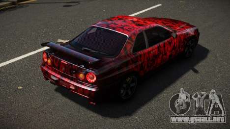 Nissan Skyline R34 ZL-R S3 para GTA 4