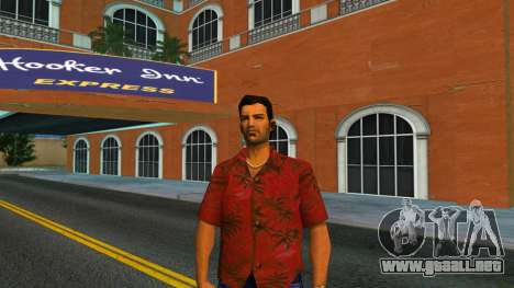 Nueva camiseta roja para Tommy Vercetti para GTA Vice City