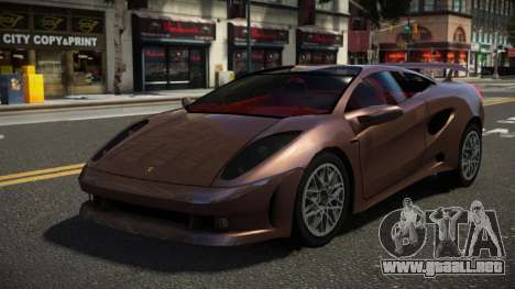 Lamborghini Cala SSC para GTA 4