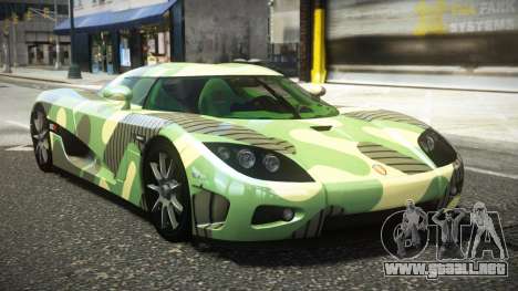 Koenigsegg CCX BQP S8 para GTA 4