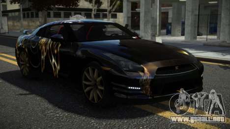 Nissan GT-R R35 JHR S13 para GTA 4