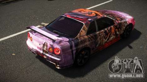 Nissan Skyline R34 ZL-R S9 para GTA 4