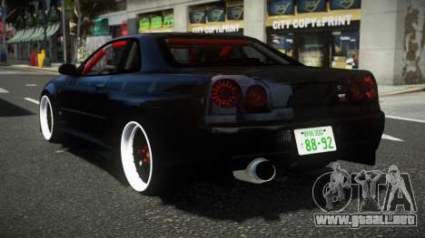 Nissan Skyline R34 VZX para GTA 4