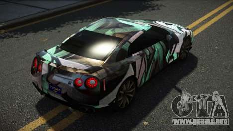 Nissan GT-R R35 JHR S12 para GTA 4