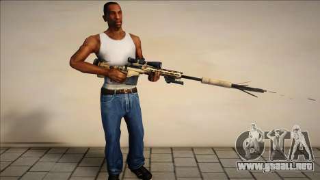 Nuevo modelo de rifle de francotirador para GTA San Andreas