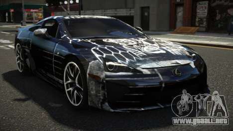 Lexus LFA JHK S13 para GTA 4