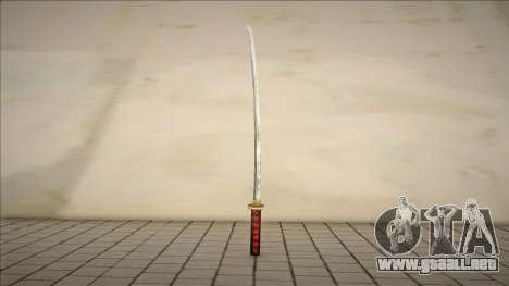 Katana Cromo para GTA San Andreas