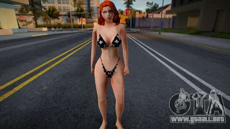 Muchacha joven en el estilo de CA 15 para GTA San Andreas