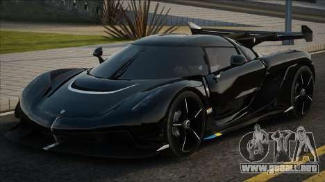 Koenigsegg Jesko Blek para GTA San Andreas