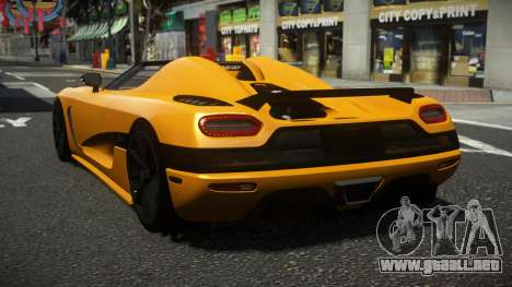 Koenigsegg Agera ZMS para GTA 4