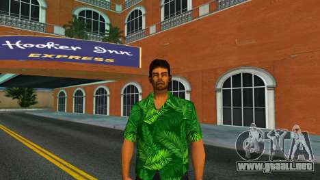 Modern palm shirts for Tommy v3 para GTA Vice City