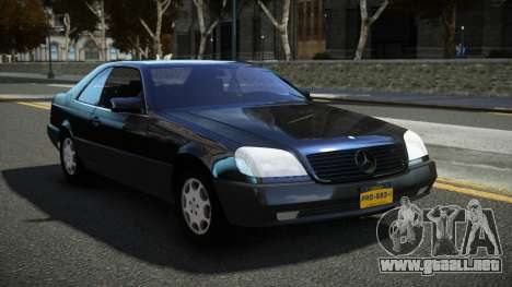 Mercedes-Benz 600SEC BGT para GTA 4