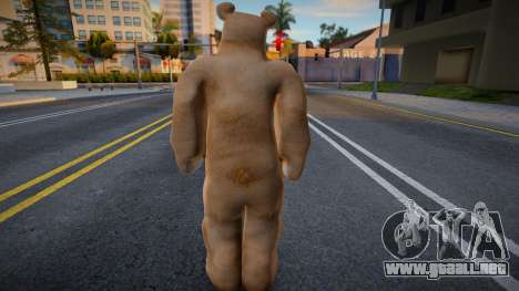 Cesar In A Goofy Ahh Bear Costume para GTA San Andreas