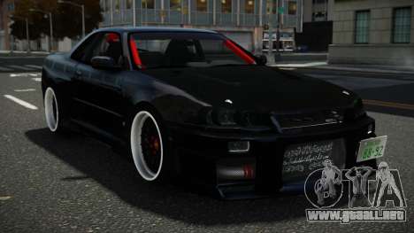 Nissan Skyline R34 VZX para GTA 4