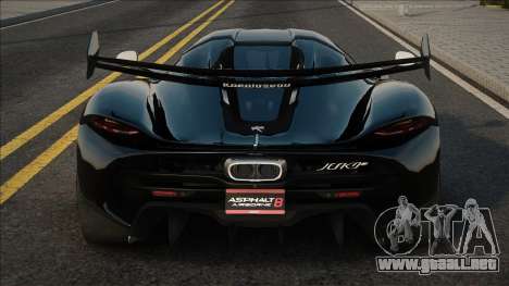 Koenigsegg Jesko Blek para GTA San Andreas