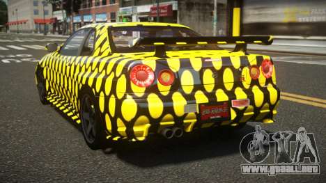 Nissan Skyline R34 ZL-R S4 para GTA 4