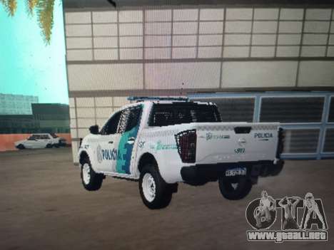 Nissan Frontier Policia PBA para GTA San Andreas