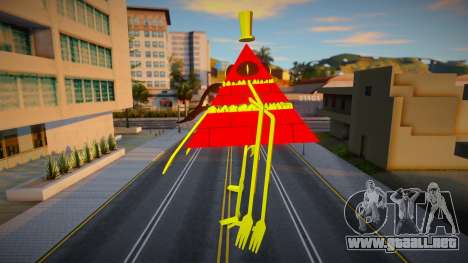 Bill Cipher angry final form o Bill Cipher enoja para GTA San Andreas