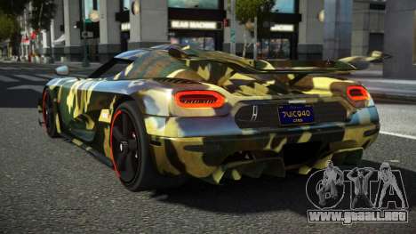 Koenigsegg Agera One RWZ S10 para GTA 4