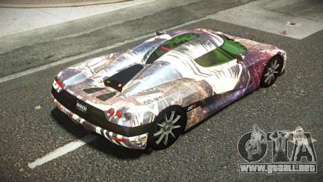 Koenigsegg CCX BQP S5 para GTA 4