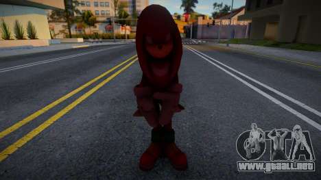 Knuckles (Sonic Movie) Skin para GTA San Andreas