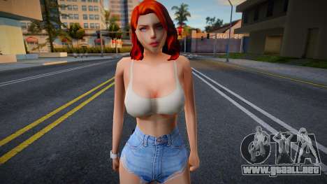 Chica joven en el estilo de CA 16 para GTA San Andreas