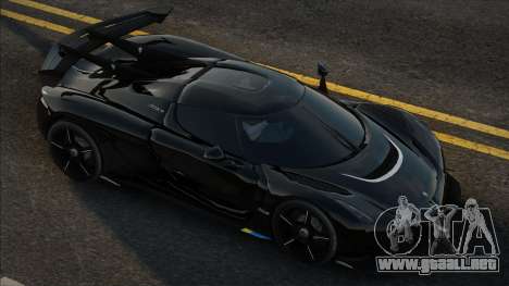 Koenigsegg Jesko Blek para GTA San Andreas