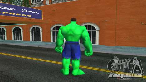 Accurate Size Hulk From Hulk 2003 Game para GTA Vice City