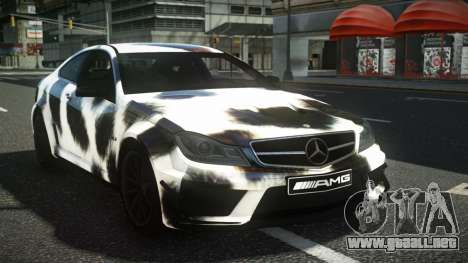 Mercedes-Benz C63 AMG RY-Q S1 para GTA 4