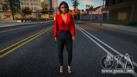 Muchacha joven en el estilo de SA 3 para GTA San Andreas