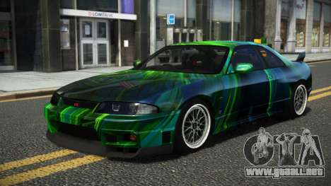 Nissan Skyline R33 DTI S7 para GTA 4