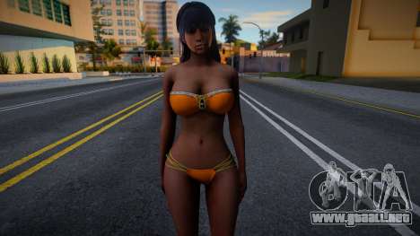 Sable from Zombie Hunter: Invasion [Police Swim] para GTA San Andreas