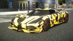 Koenigsegg Agera One RWZ S7 para GTA 4