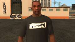 Camiseta negra de FOCK Inc. para GTA San Andreas