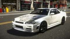 Nissan Skyline R34 ZL-R S6 para GTA 4