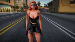 Chica joven en el estilo de CA 14 para GTA San Andreas